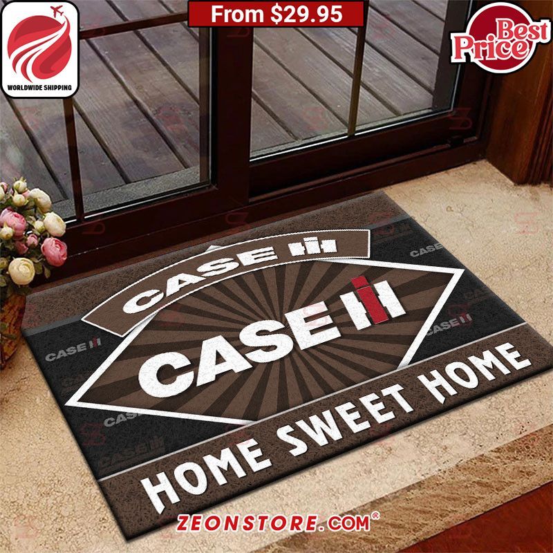 Case IH Home Sweet Home Doormat Loving click