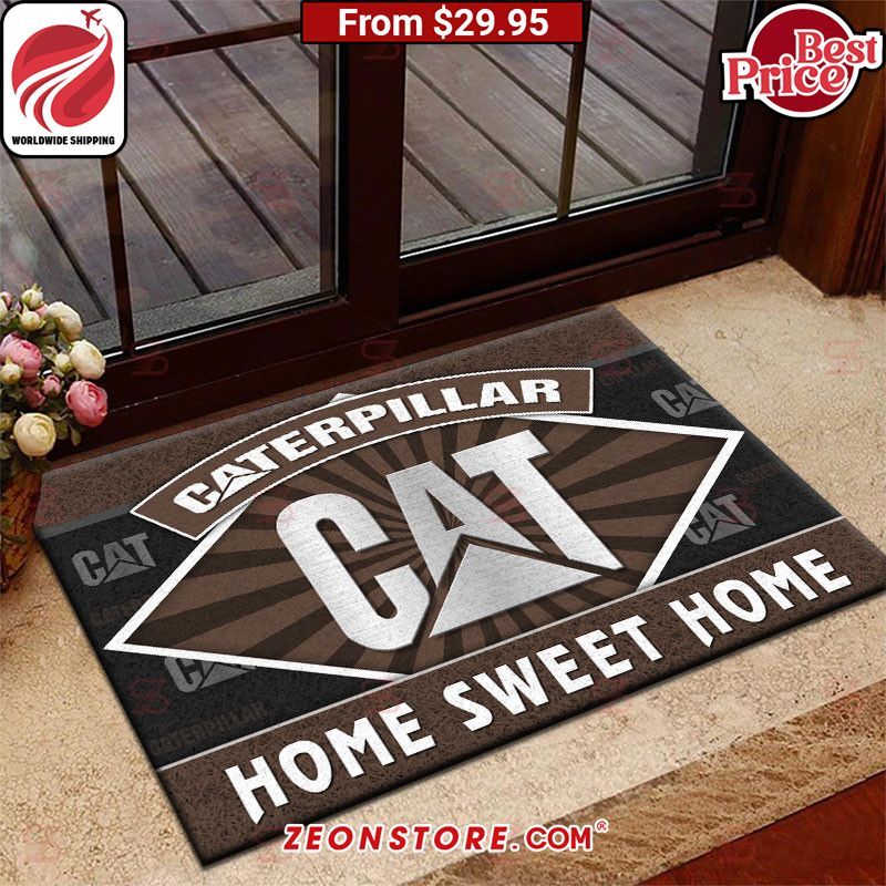 Caterpillar Home Sweet Home Doormat Best couple on earth