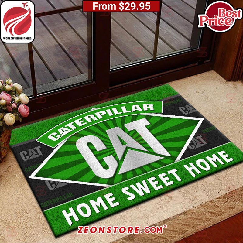 Caterpillar Home Sweet Home Doormat Eye soothing picture dear