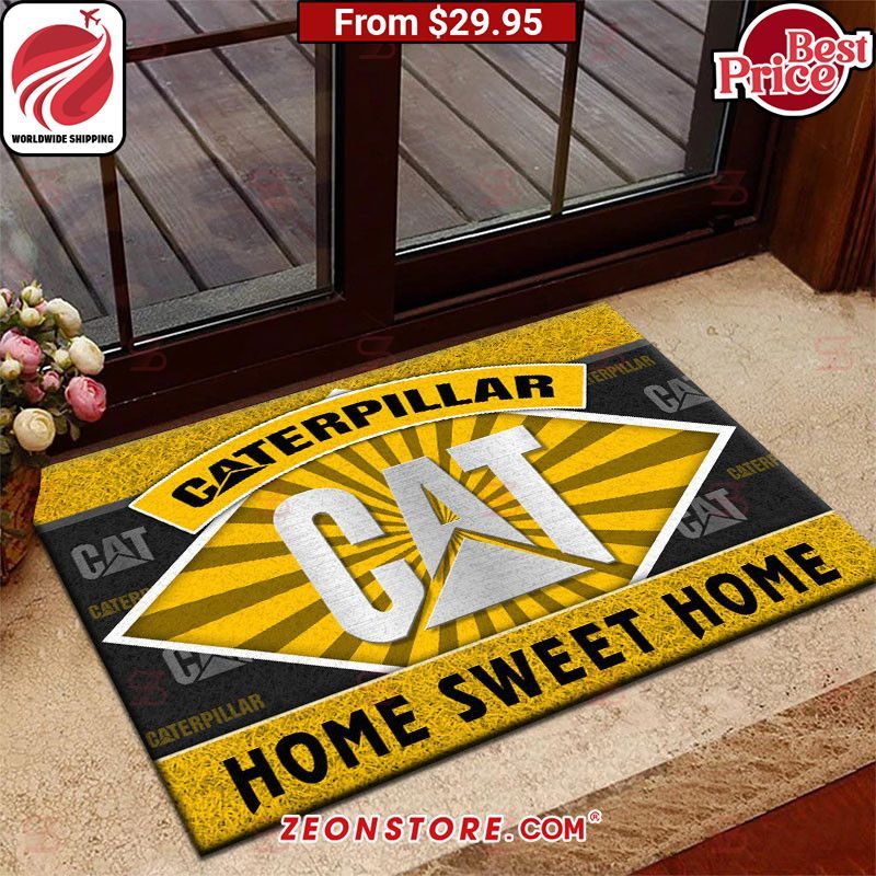 Caterpillar Home Sweet Home Doormat Oh! You make me reminded of college days