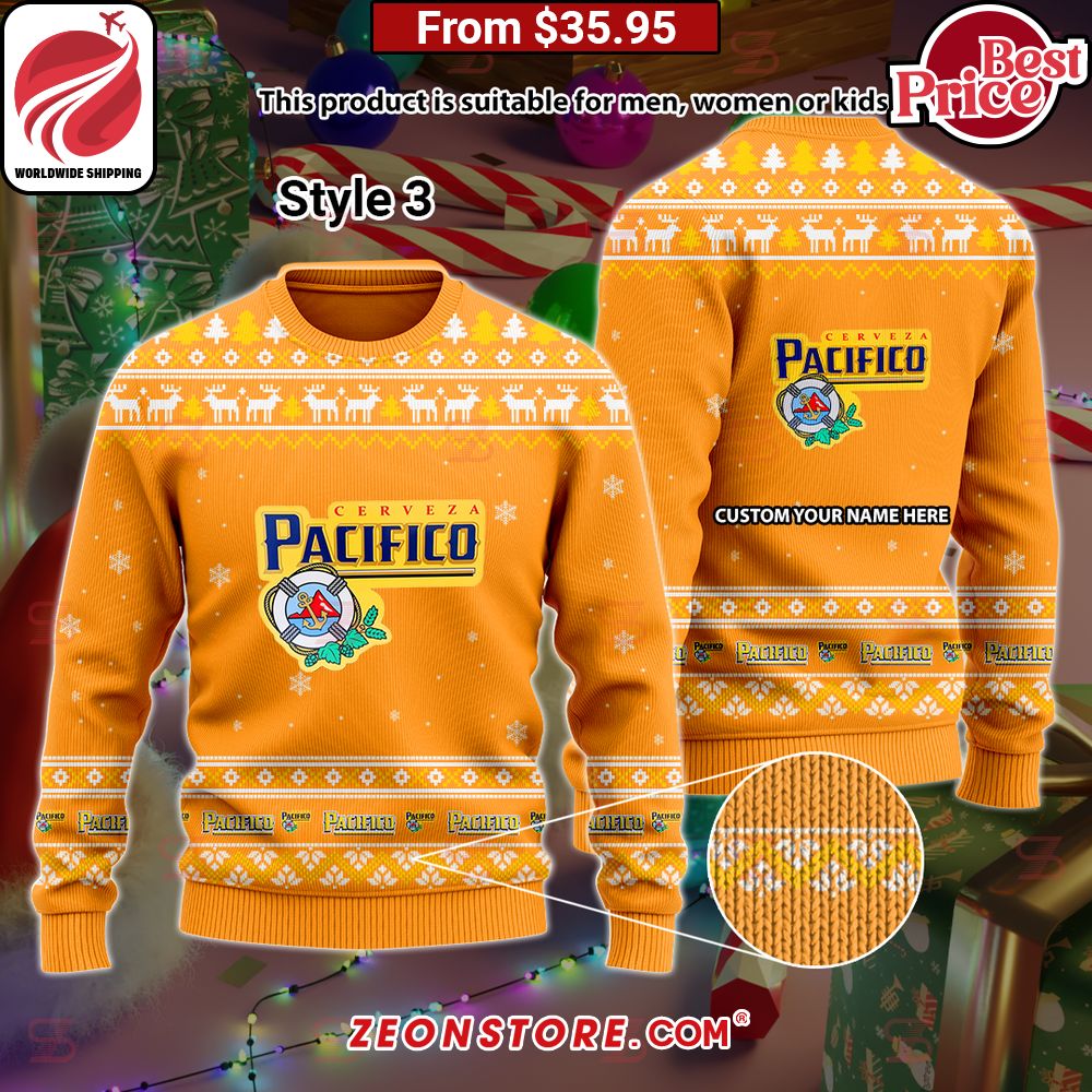 Cerveza Pacifico Clara Custom Sweater This is your best picture man
