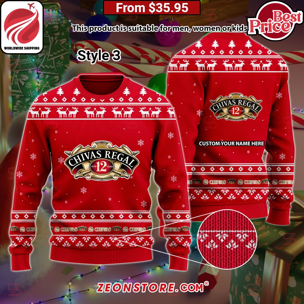 Chivas Regal Custom Sweater Have no words to explain your beauty