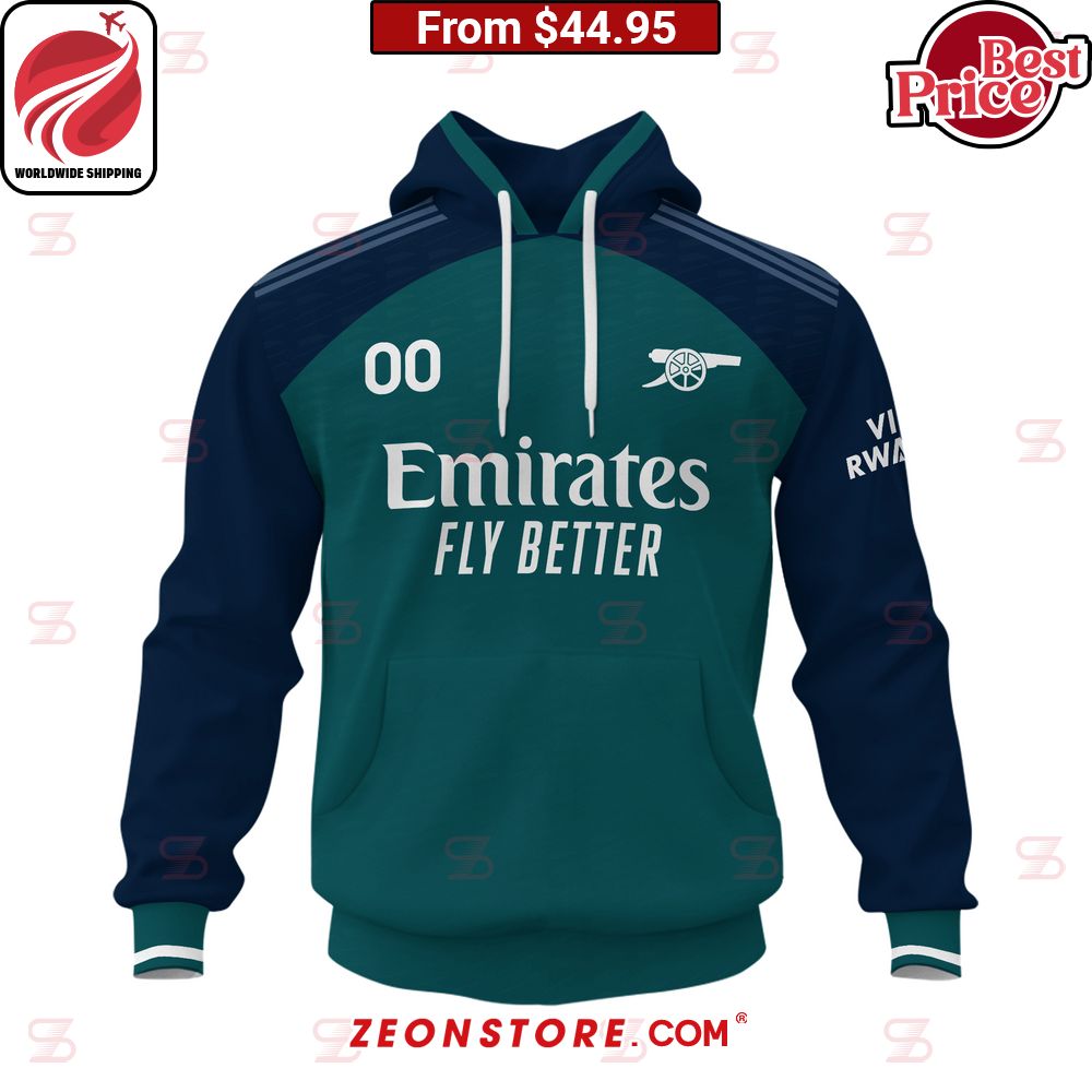 Custom Arsenal FC 3D Hoodie Have no words to explain your beauty