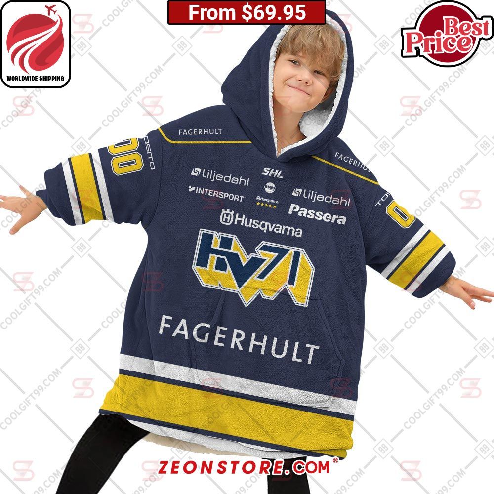 Custom HV71 Hoodie Blanket Such a charming picture.