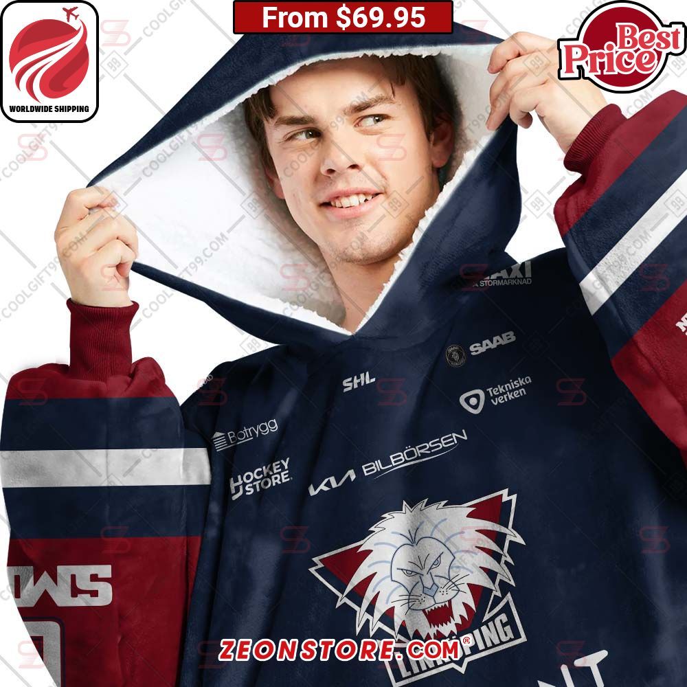 Custom Linkoping HC Hoodie Blanket You are getting me envious with your look