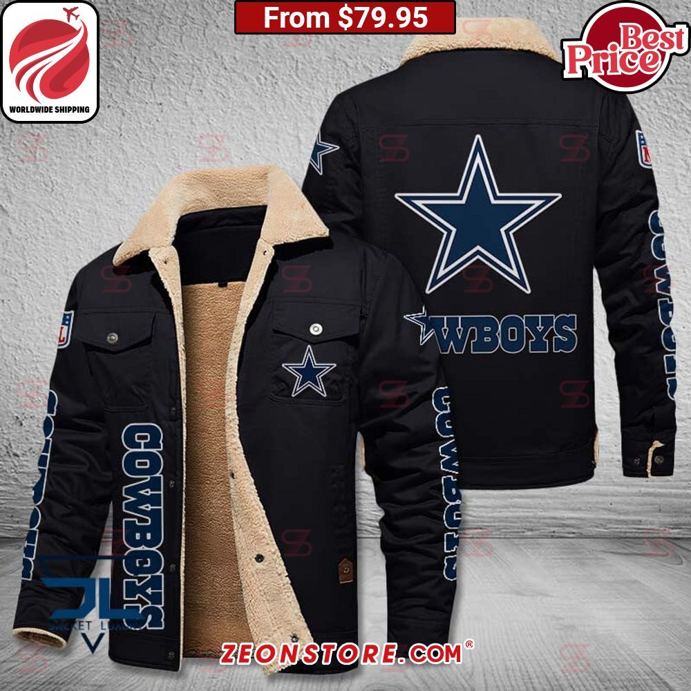 Dallas Cowboys Fleece Leather Jacket You always inspire by your look bro