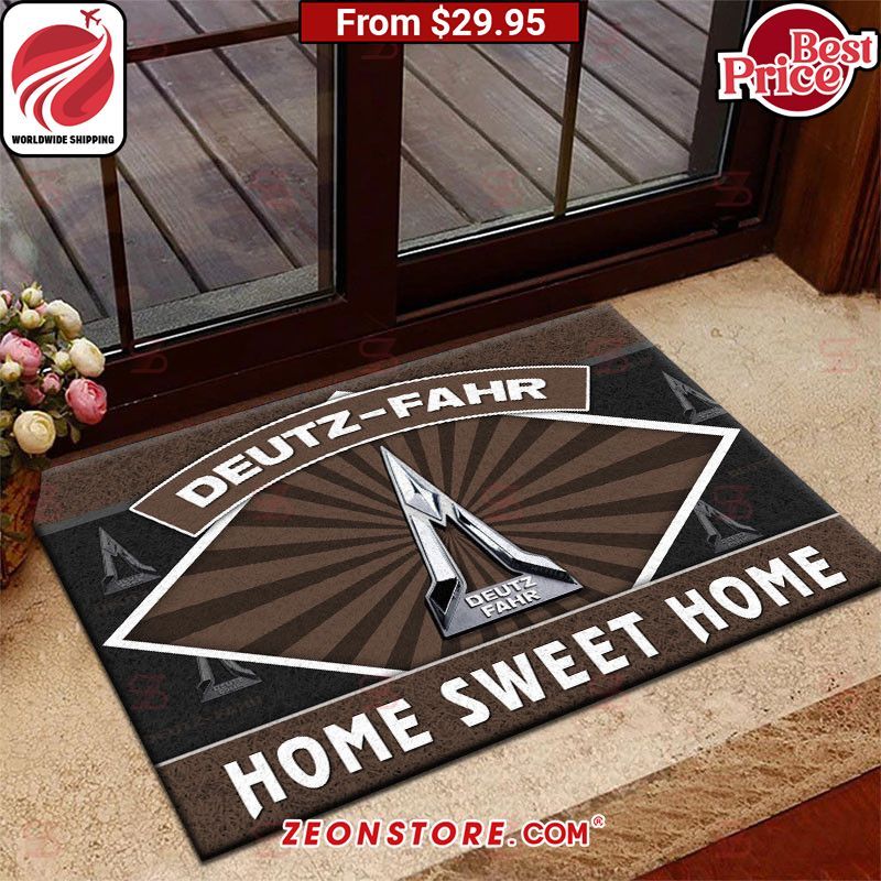 Deutz Fahr Home Sweet Home Doormat Our hard working soul