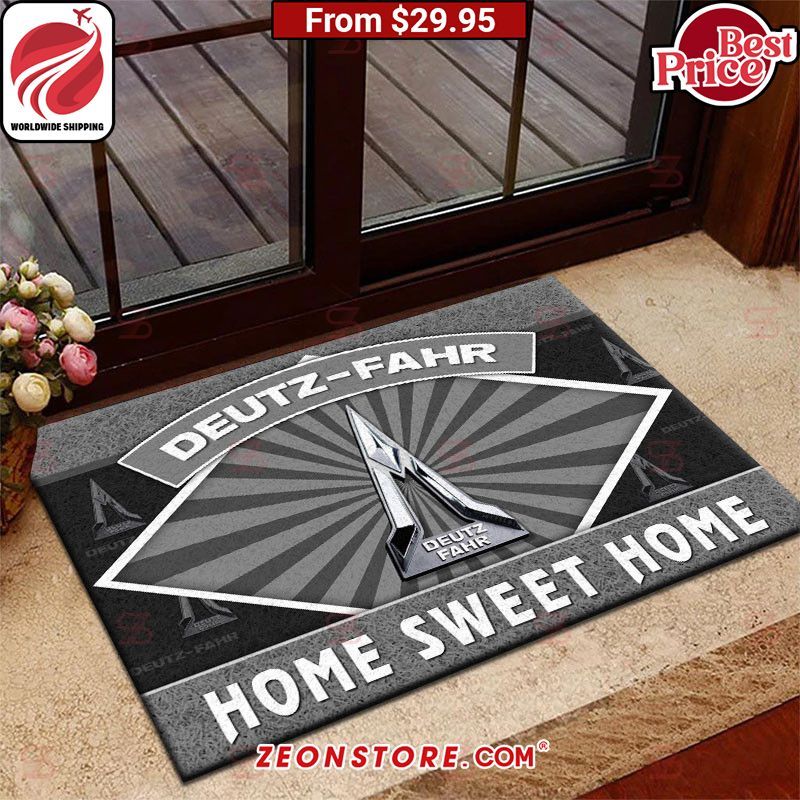 Deutz Fahr Home Sweet Home Doormat Stand easy bro