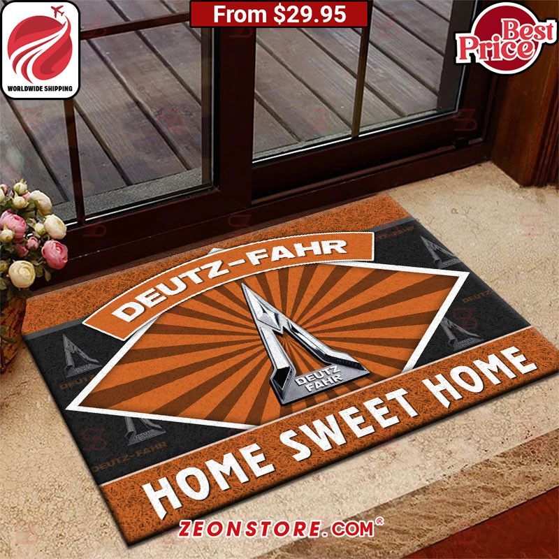 Deutz Fahr Home Sweet Home Doormat Such a charming picture.