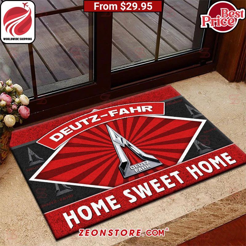 Deutz Fahr Home Sweet Home Doormat You look handsome bro