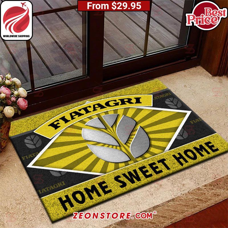 Fiatagri Home Sweet Home Doormat You look cheerful dear