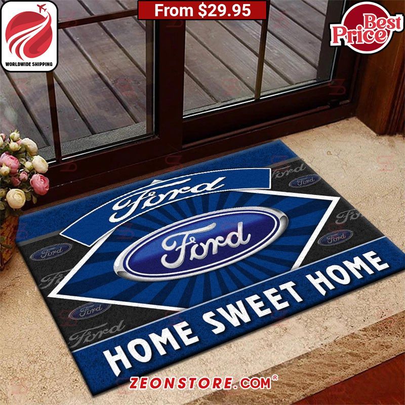 Ford Home Sweet Home Doormat Oh! You make me reminded of college days