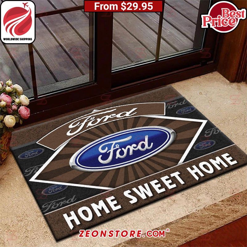 Ford Home Sweet Home Doormat You look lazy