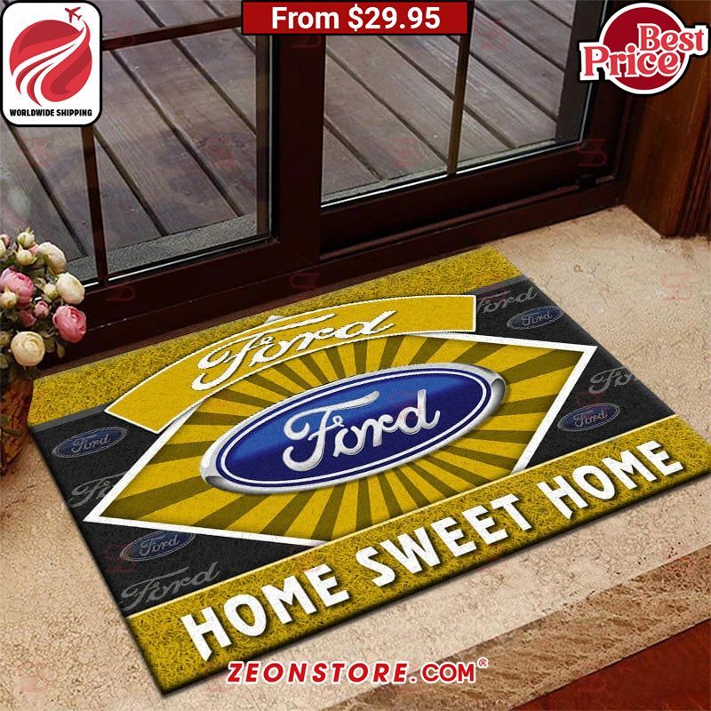 Ford Home Sweet Home Doormat Have you joined a gymnasium?