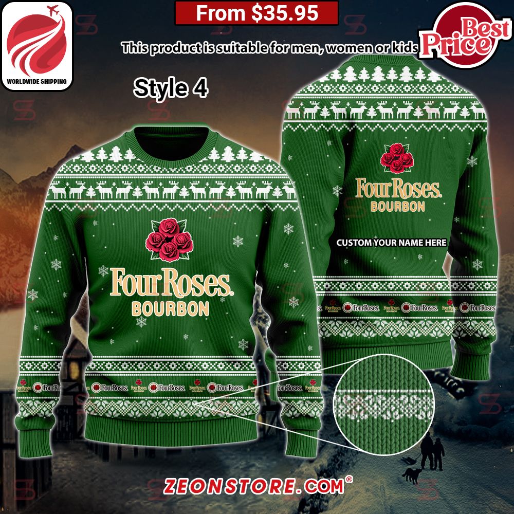 Four Roses Custom Sweater My favourite picture of yours