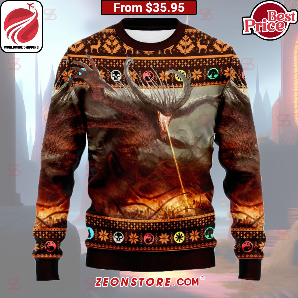 Game MTG Demon Dagdarion Christmas Sweater Have you joined a gymnasium?