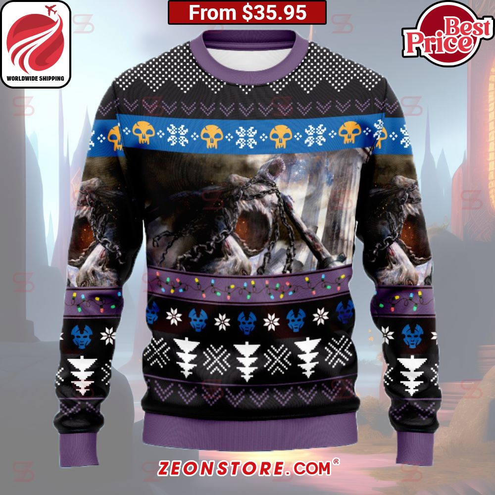 Game MTG Kroxa, Titan of Death's Hunger Christmas Sweater Nice shot bro