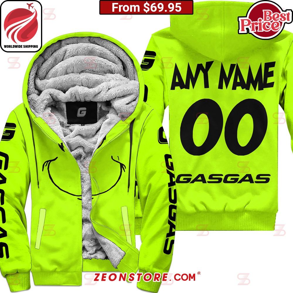 Gasgas Grinch Custom Fleece Hoodie You look insane in the picture, dare I say