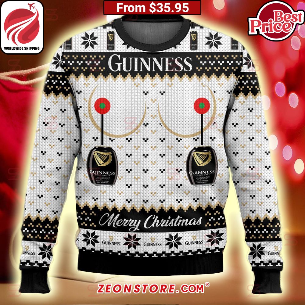 Guinness Titties Funny Sweater
