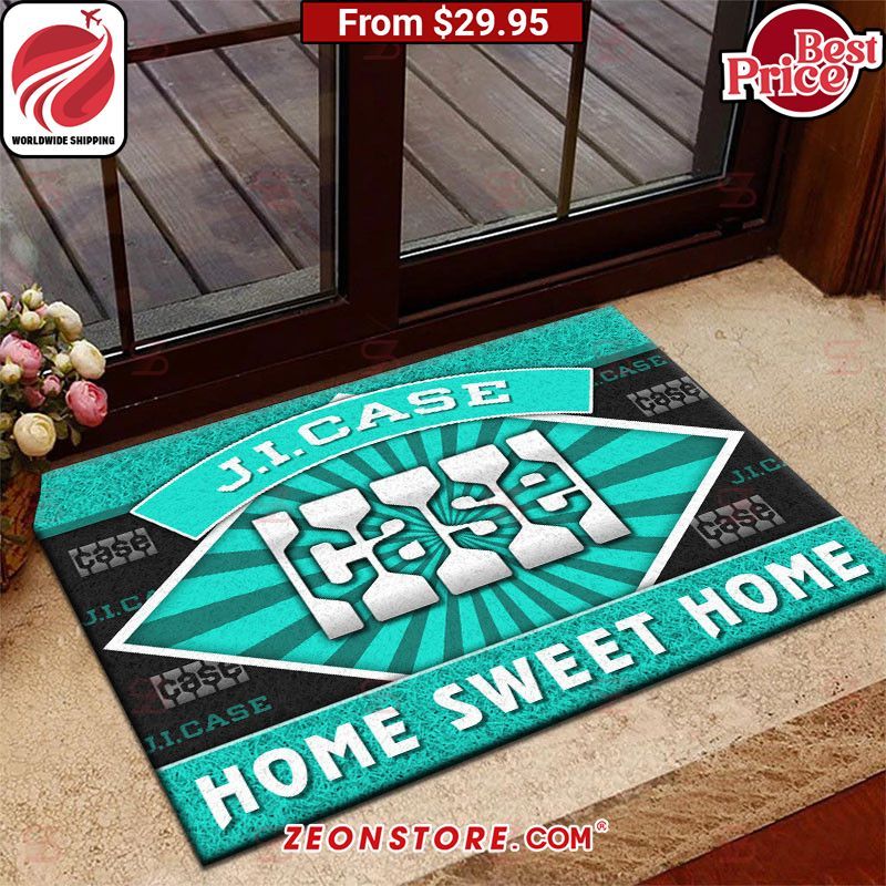 J.I Case Home Sweet Home Doormat Oh my God you have put on so much!