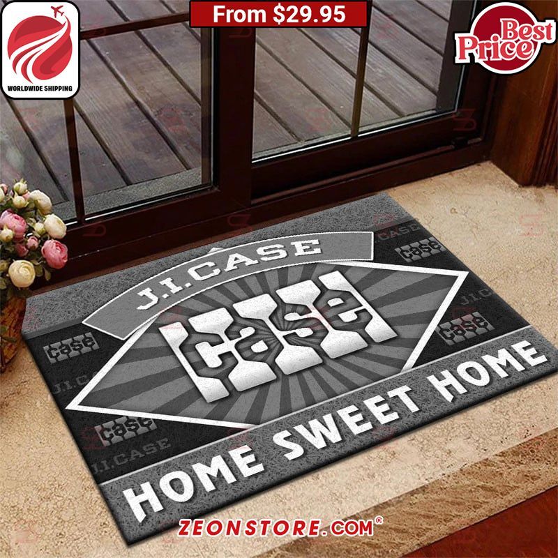 J.I Case Home Sweet Home Doormat Best picture ever