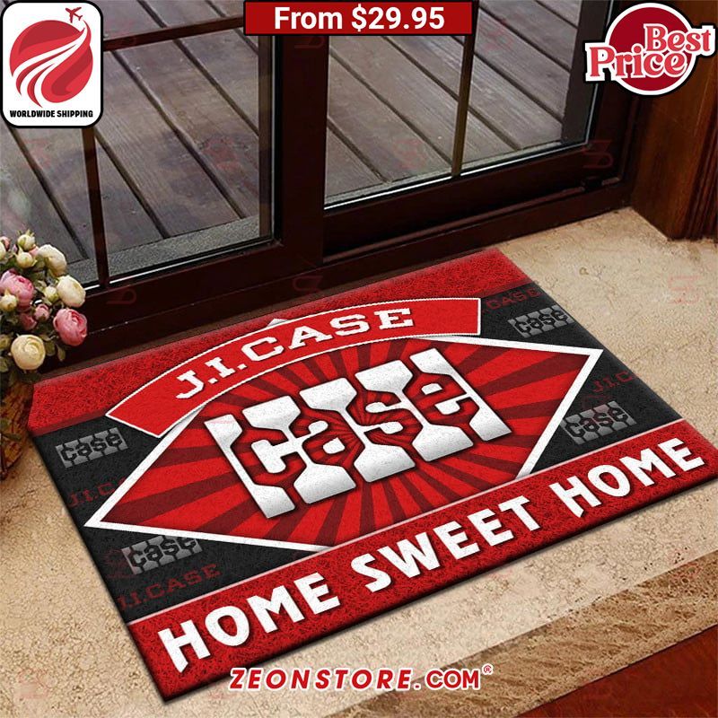 J.I Case Home Sweet Home Doormat Elegant picture.