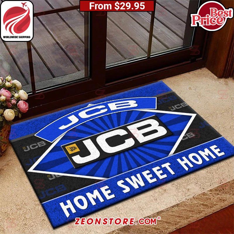 JCB Home Sweet Home Doormat Amazing Pic