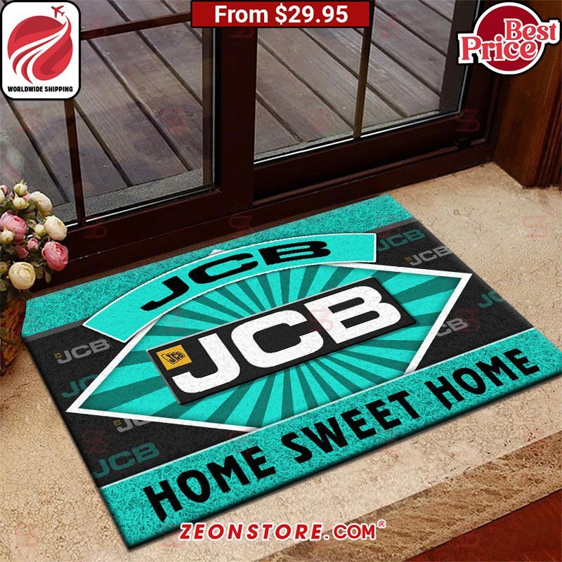 JCB Home Sweet Home Doormat How did you always manage to smile so well?
