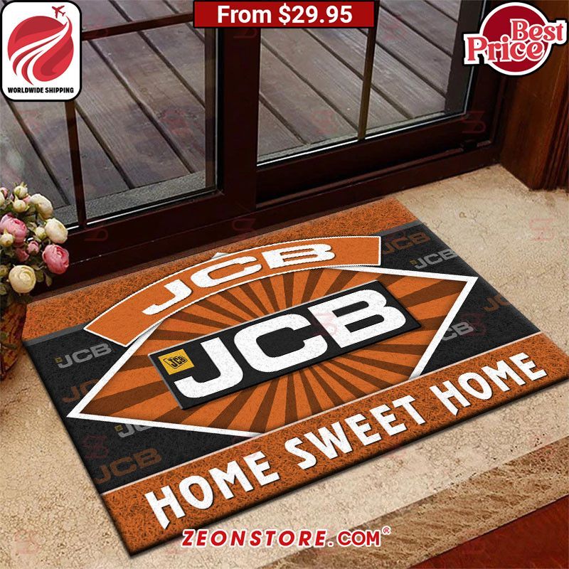 JCB Home Sweet Home Doormat I love how vibrant colors are in the picture.