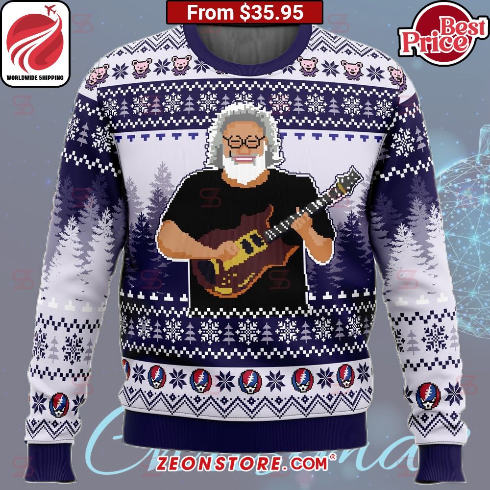 Jerry Garcia Grateful Dead Sweater This place looks exotic.