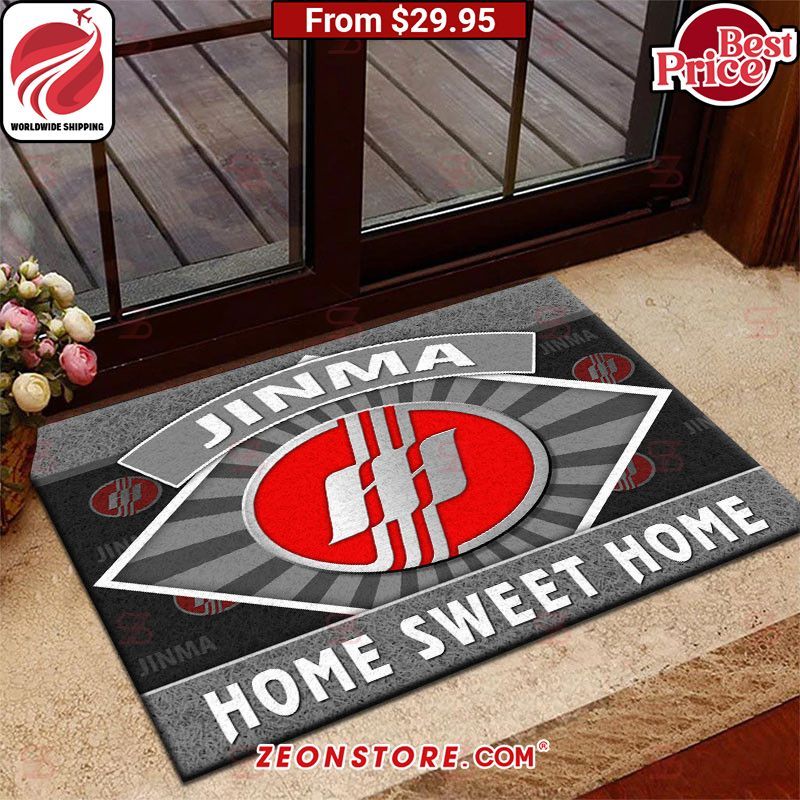 Jinma Home Sweet Home Doormat Bless this holy soul, looking so cute