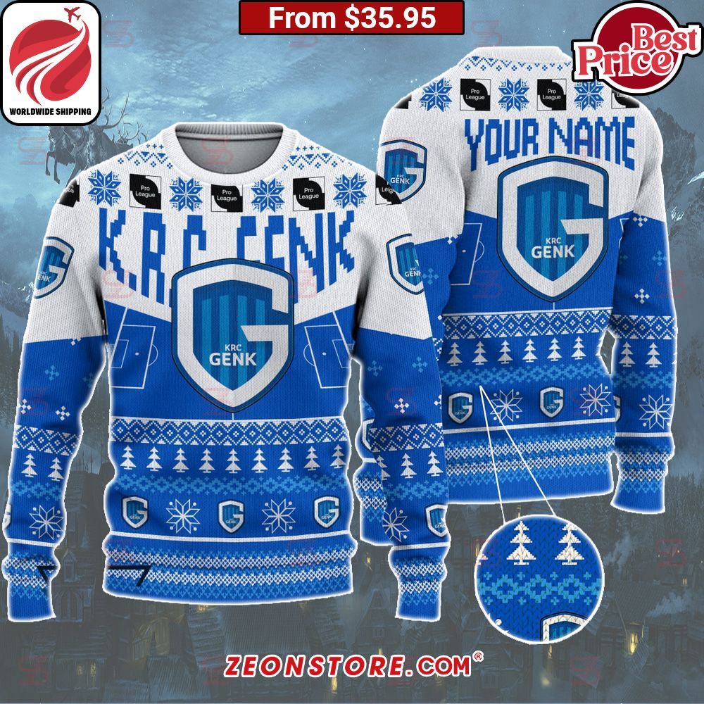 K.R.C. Genk Custom Christmas Sweater Good click