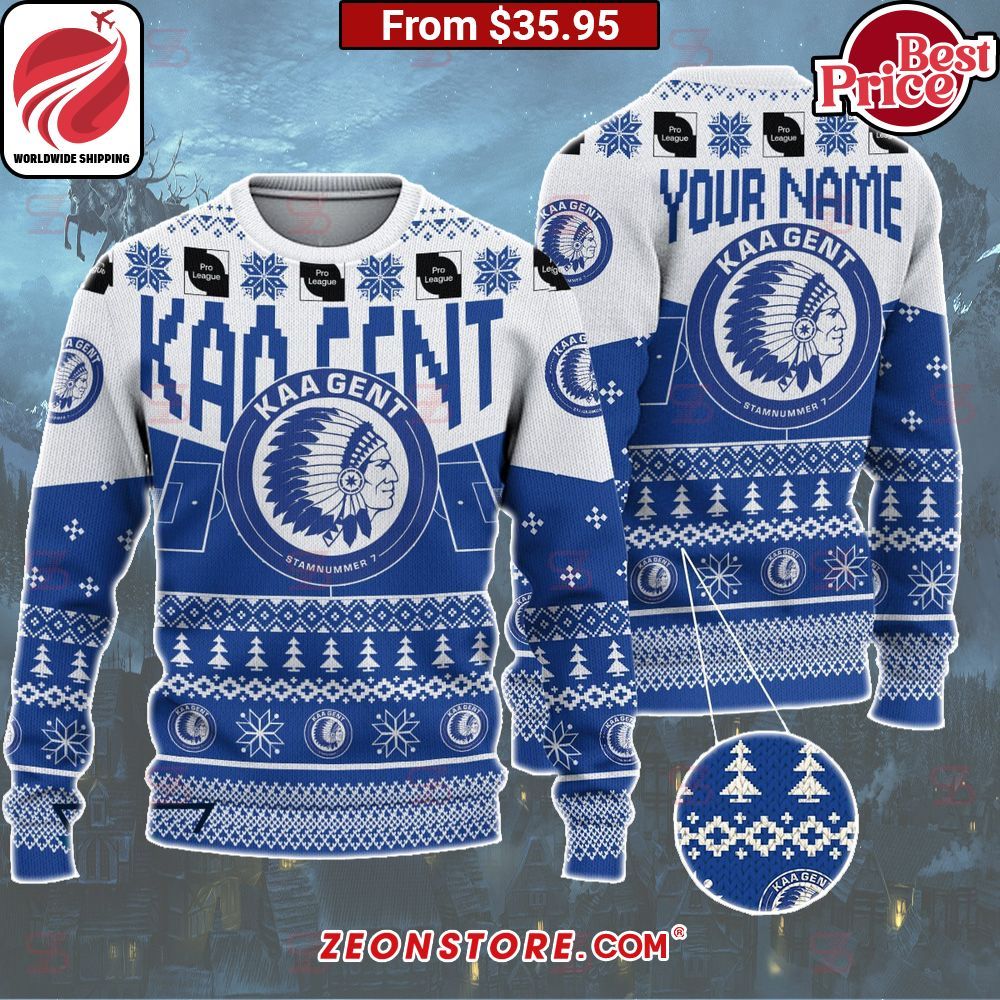 KAA Gent Custom Christmas Sweater You look fresh in nature