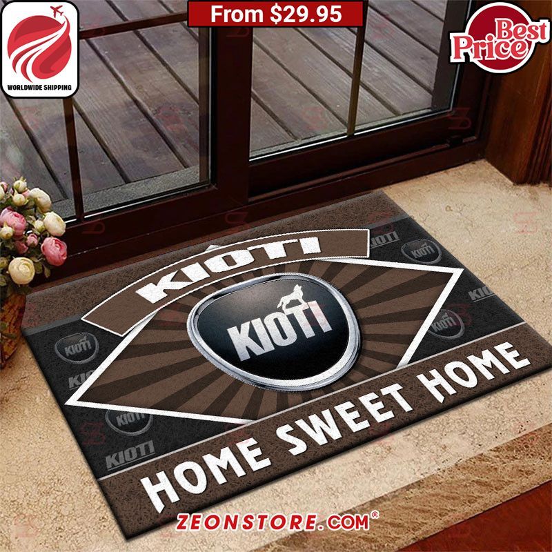 Kioti Home Sweet Home Doormat Generous look