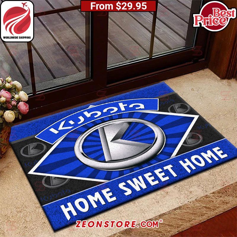 Kubota Home Sweet Home Doormat This place looks exotic.