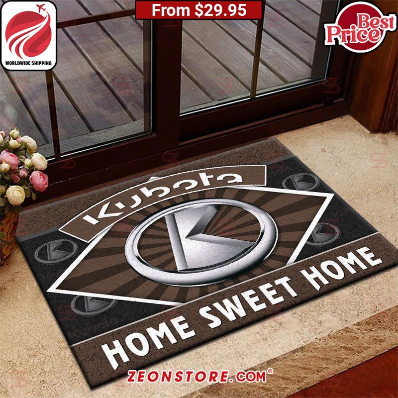Kubota Home Sweet Home Doormat You guys complement each other