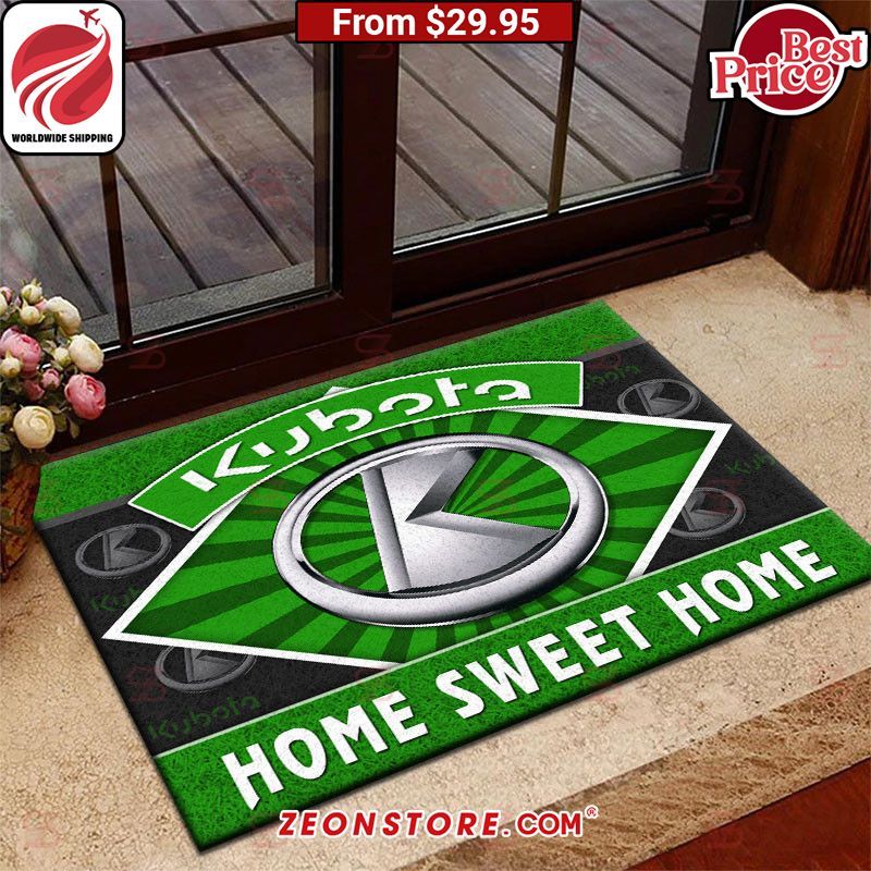 Kubota Home Sweet Home Doormat Damn good