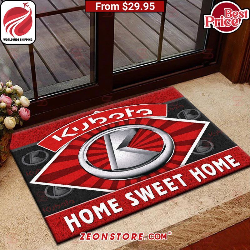 Kubota Home Sweet Home Doormat This is awesome and unique