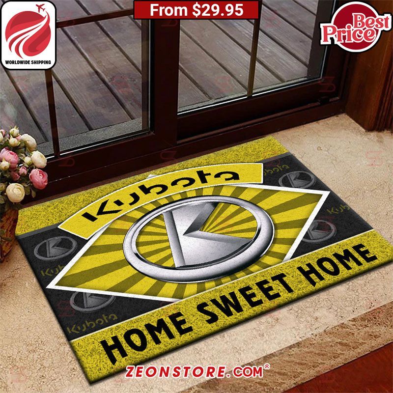 Kubota Home Sweet Home Doormat Good one dear