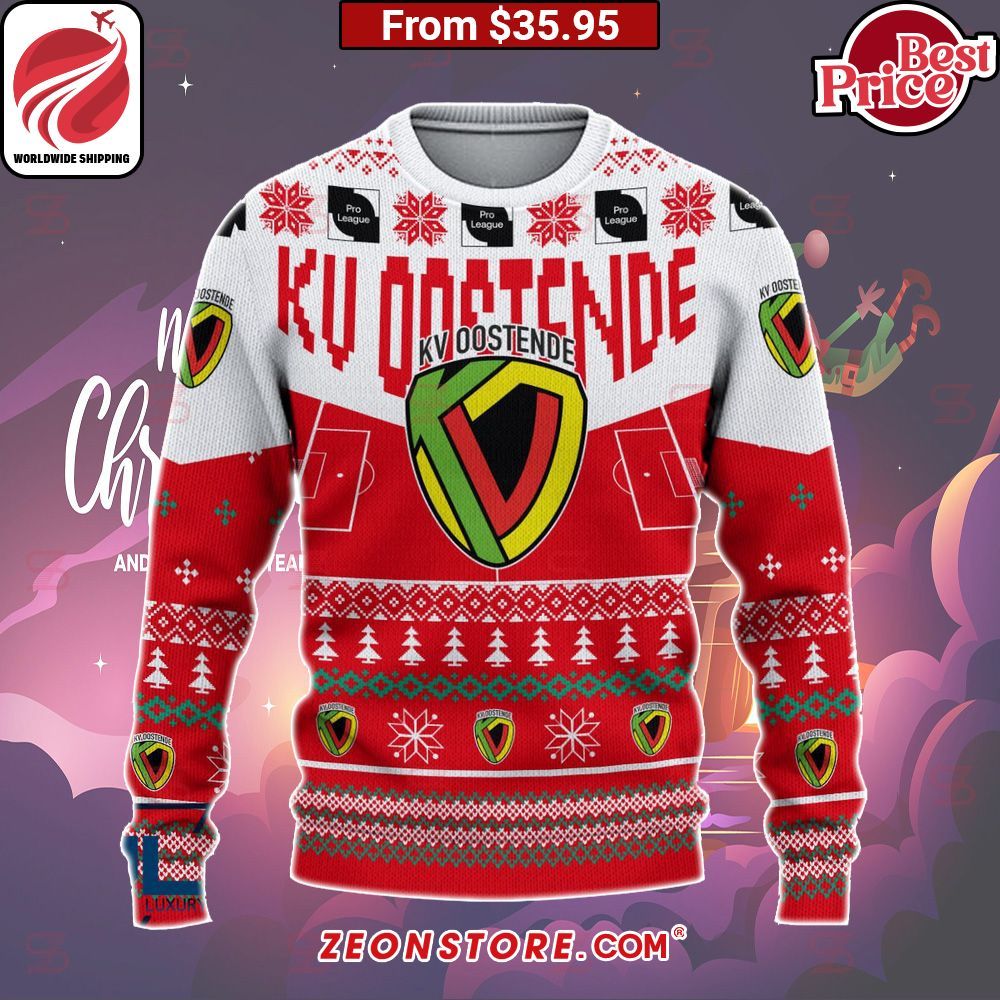 KV Oostende Custom Christmas Sweater Rejuvenating picture