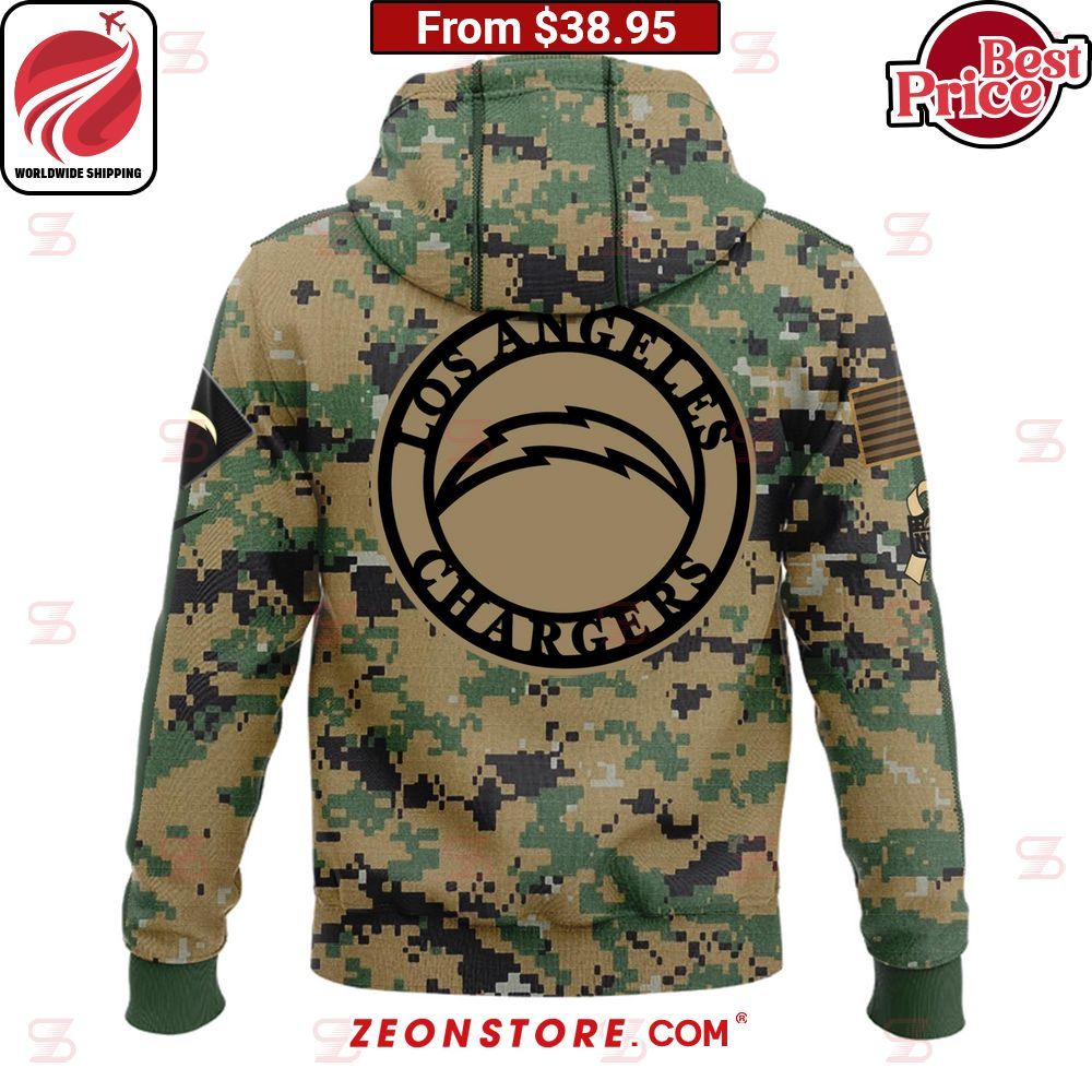 Los Angeles Chargers Salute to Service 3D Hoodie You tried editing this time?