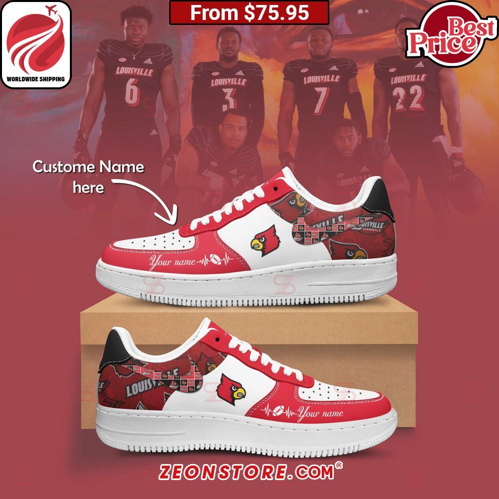 Louisville Cardinals Custom Nike Air Force 1 My friend and partner