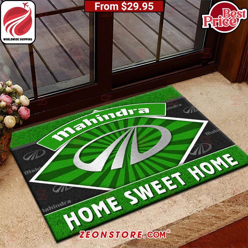 Mahindra Home Sweet Home Doormat You look lazy