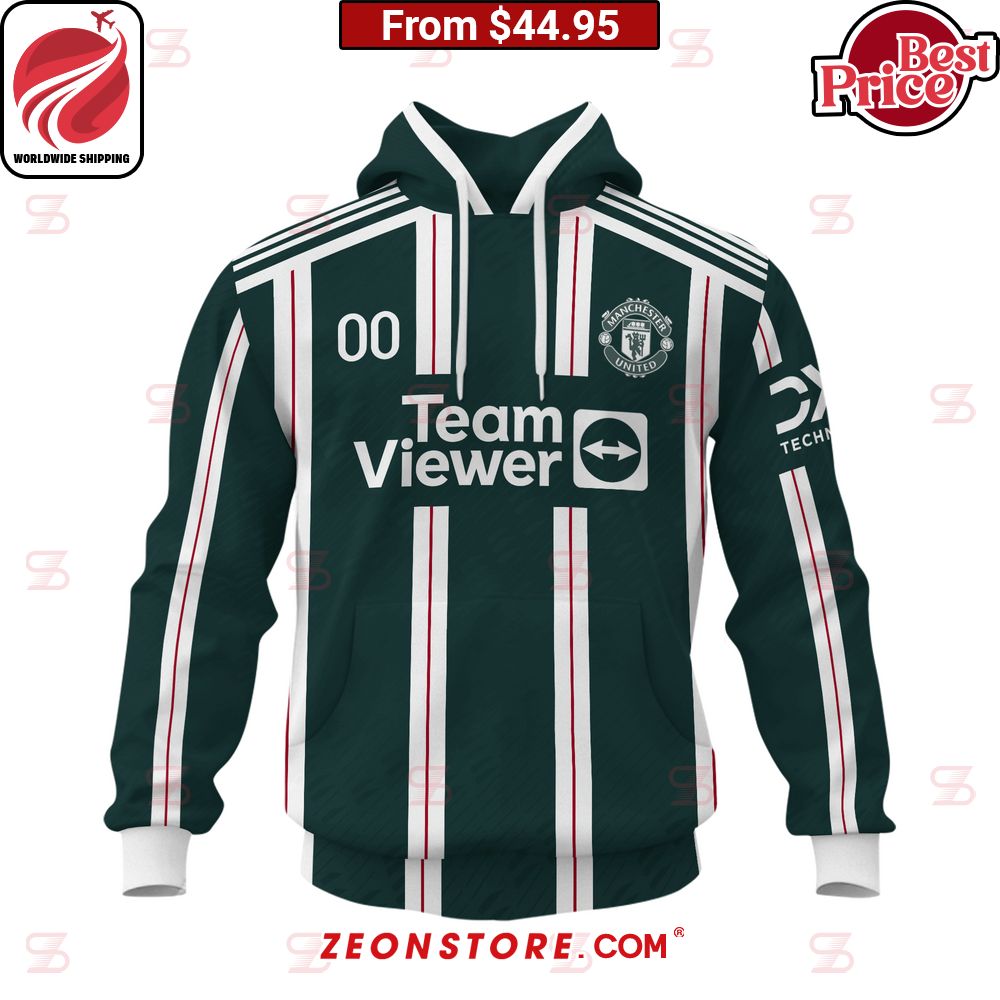 Manchester United Custom Hoodie Natural and awesome
