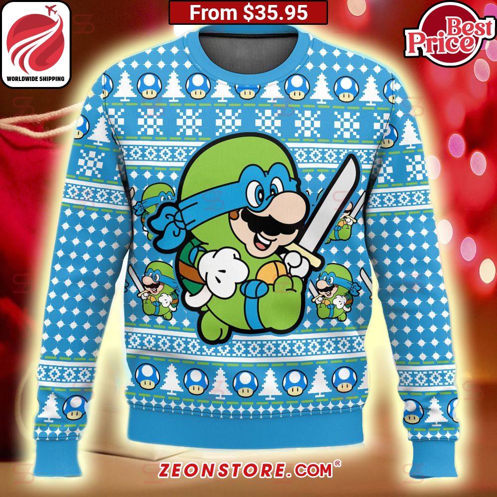 Mario Super Leo Bro Sweater