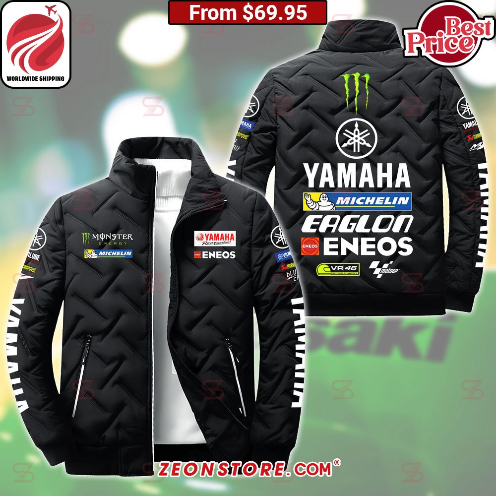 Monster Energy Yamaha Puffer Down Jacket