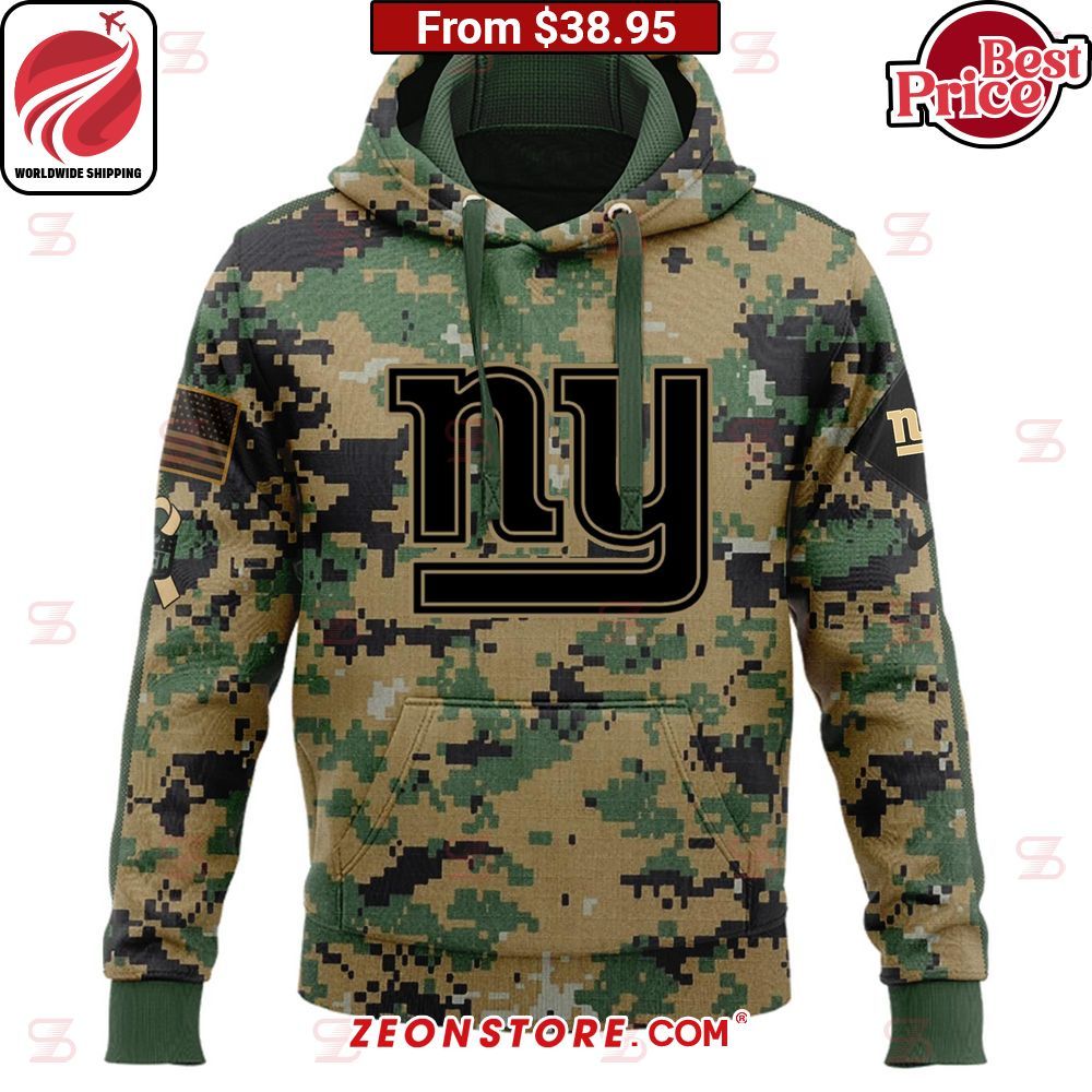 New York Giants Salute to Service 3D Hoodie You look so healthy and fit