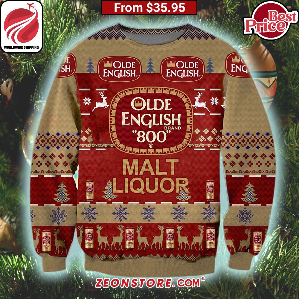 Olde English 800 Malt Liquor Sweater