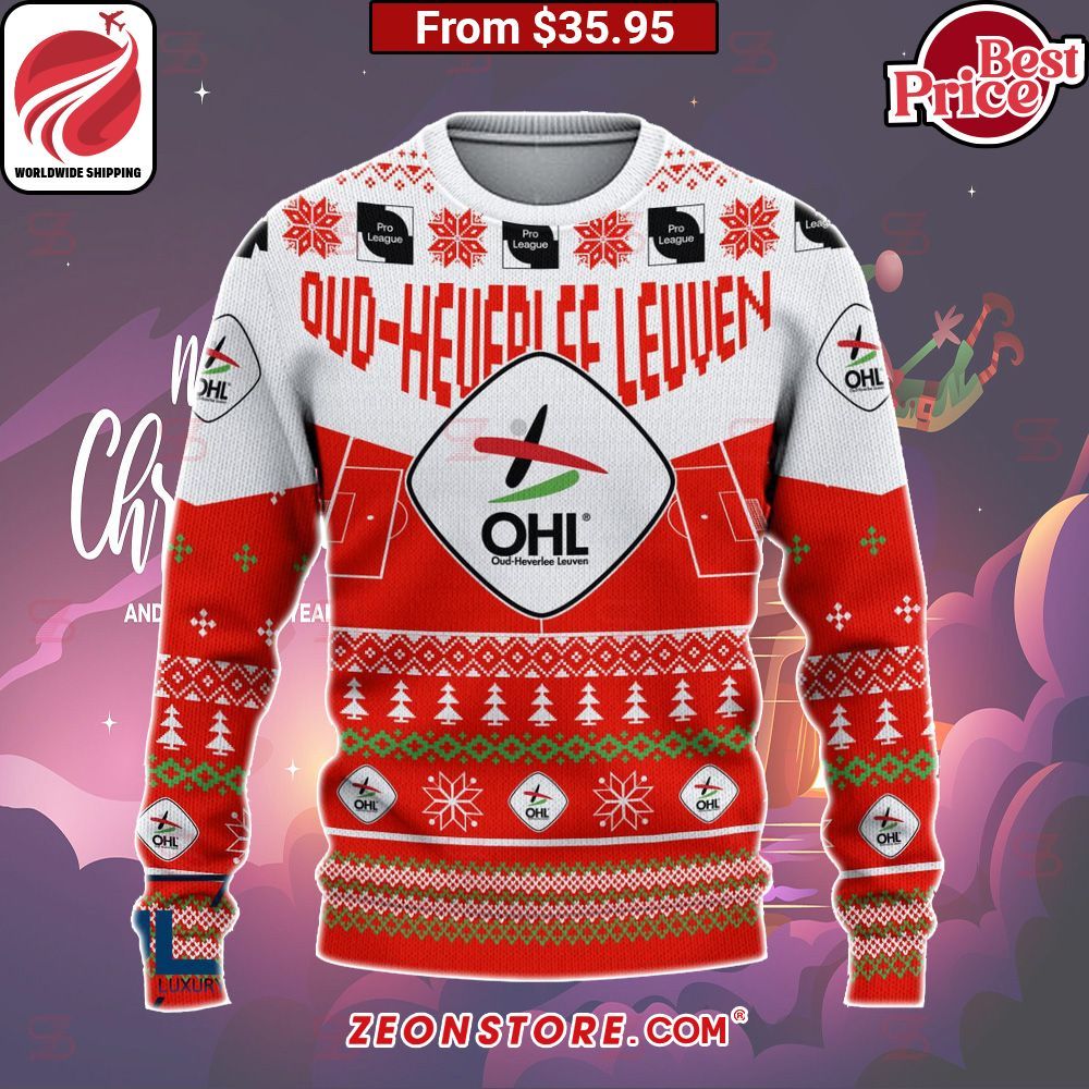Oud Heverlee Leuven Custom Christmas Sweater I am in love with your dress