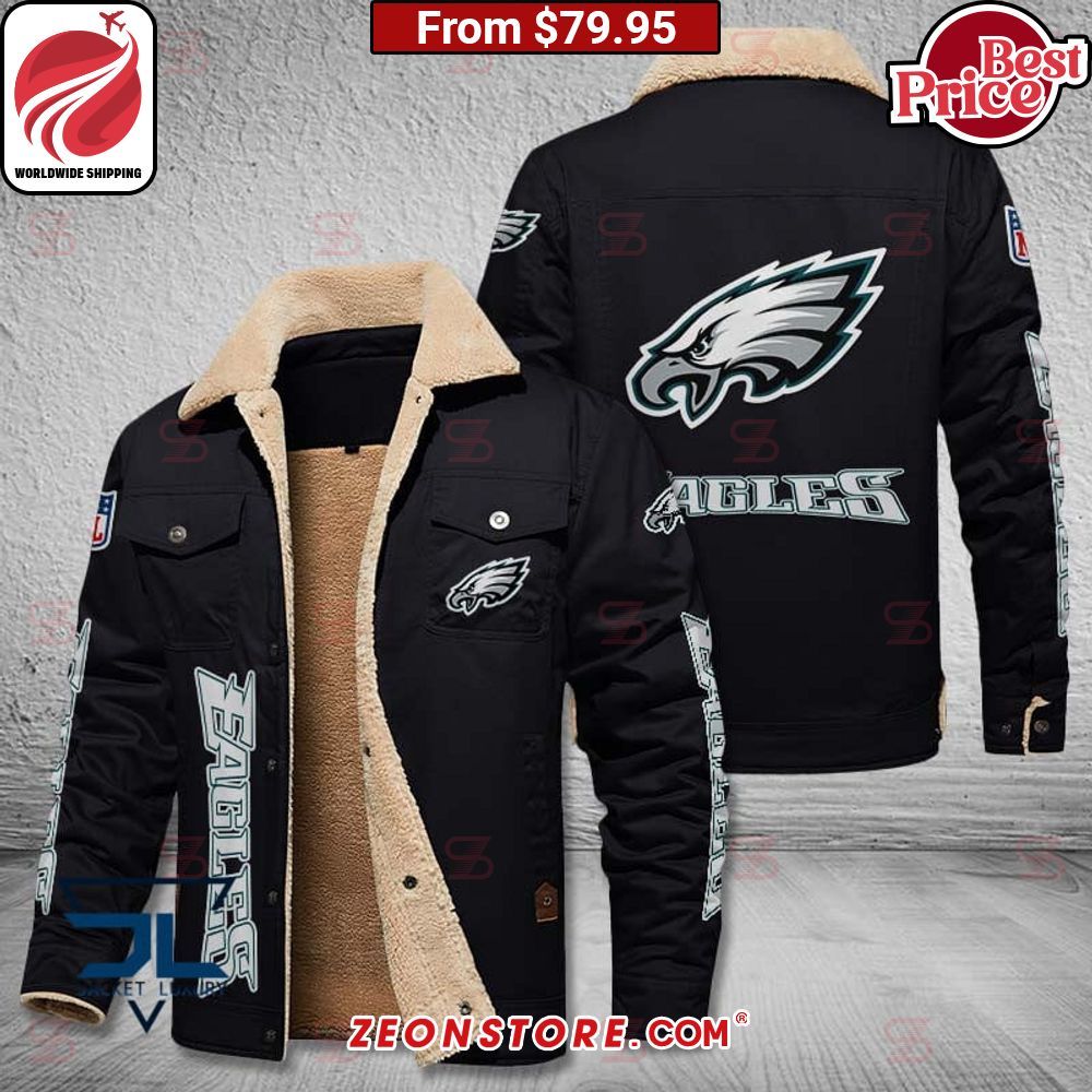 Philadelphia Eagles Fleece Leather Jacket How did you learn to click so well
